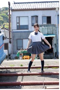 Narumi Hirose: School Uniform Charm in Nature - Photobook Part01-21