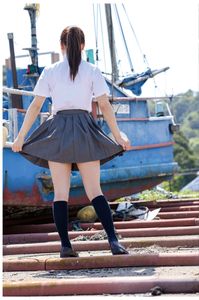 Narumi Hirose: School Uniform Charm in Nature - Photobook Part01-20