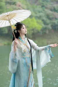 Ethereal Hanfu Beauty in Meiling Plum Forest - YiTuYu Vol.8870 Jiao Yi Zhi Sui Sui-24