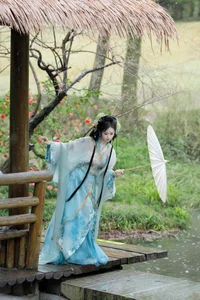 Ethereal Hanfu Beauty in Meiling Plum Forest - YiTuYu Vol.8870 Jiao Yi Zhi Sui Sui-6