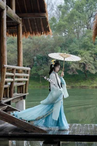 Ethereal Hanfu Beauty in Meiling Plum Forest - YiTuYu Vol.8870 Jiao Yi Zhi Sui Sui-3
