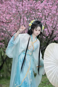Ethereal Hanfu Beauty in Meiling Plum Forest - YiTuYu Vol.8870 Jiao Yi Zhi Sui Sui-15