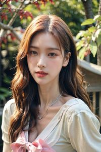 AI Generated Chaebol's Daughter Part03: Realistic Beauty Portrait in Nature-3