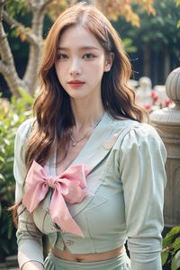 AI Generated Chaebol's Daughter Part03: Realistic Beauty Portrait in Nature-9