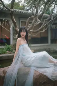 Xiao Yu: Orchid Garden Muse in YiTuYu Vol.8701 – Captivating Serenity Unveiled-34