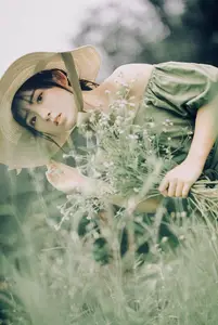 You Ran Hime Vol.8750: Gentle Muse in a Dreamy Spring Garden-2