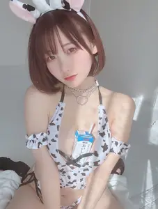 Coser Ken Ken Fantia 2023.10 Part02: Sweet & Alluring Cow Girl Transformation-1