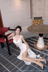 Elegant Fashion Portraiture: Yu Zi Jiang Fish in XiuRen No.10911 – A Stunning Aesthetic Photography Collection for Modern Style Inspiration-3