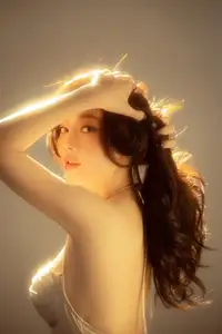 Alluring Beauty Portrait in Golden Sunset Light | Enchanting Elegance-3