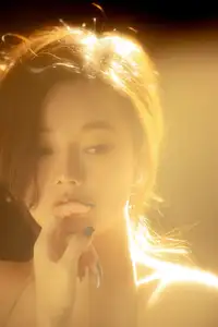 Alluring Beauty Portrait in Golden Sunset Light | Enchanting Elegance-6