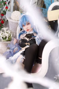 Coser ajiki Transforms into Ganyu Genshin Impact: Exquisite Beauty & Allure-2