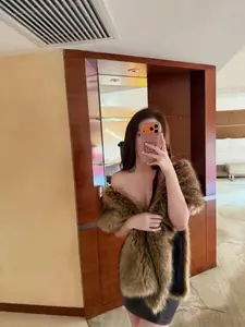 Captivating Allure: Mysterious Beauty in Luxurious Fur, A Sensual Portrait-4