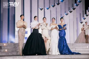 The Striking Presence of Model Tuyen Duong at Miss World Vietnam 2025-5