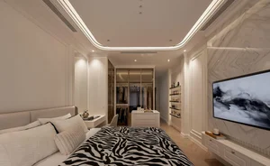 Neoclassical Elegance in a 3m Alley: A Masterpiece of Small-Space Luxury Architecture-25