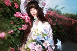 Elegant Portrait Photography: Art Language Vol.9111 Featuring Ba Gu Ya Rou in Minimalist Aesthetic Style-1