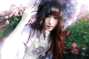 Elegant Portrait Photography: Art Language Vol.9111 Featuring Ba Gu Ya Rou in Minimalist Aesthetic Style-4