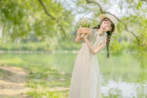 Spring Muse Mei Mei Xiao Yu in YiTuYu Art Language Vol.8896-15