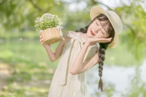 Spring Muse Mei Mei Xiao Yu in YiTuYu Art Language Vol.8896-9