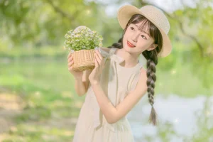 Spring Muse Mei Mei Xiao Yu in YiTuYu Art Language Vol.8896-13