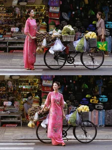 Elegant Vietnamese Fashion: Discovering the Beauty of Traditional Ao Dai in the Heart of Historic Saigon, Ho Chi Minh City-1