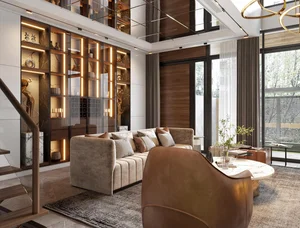 Breathtaking 5-Story Modern Townhouse: A Resort-Style Urban Sanctuary with Lush Greenery and High-End Luxury Interiors-17