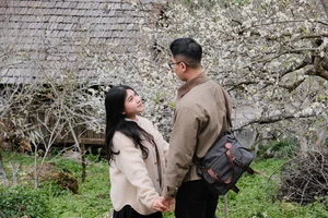 Springtime Magic in Moc Chau: Exploring the White Plum Blossom Valleys of Na Ka and Mu Nau for the Perfect Travel Photos-7
