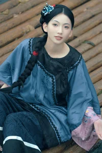 Elegant Aesthetic Portrait Photography: YiTuYu Art Language Vol.9347 Featuring Model Er Yi Zhi in a Cinematic Natural Setting-0