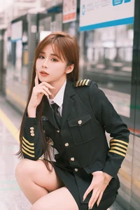 Stunning Urban Street Style Photography: YiTuYu Art Language Vol.9155 featuring Model Pao Fu Xiao Fang – A Captivating Visual Journey-18