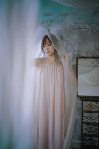 Aesthetic Sunset Portraits: Kan Bu Qing Xiao Gui in YiTuYu Art Language Vol.9137 – Capturing the Magic of Golden Hour Photography-32