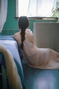 Aesthetic Sunset Portraits: Kan Bu Qing Xiao Gui in YiTuYu Art Language Vol.9137 – Capturing the Magic of Golden Hour Photography-41