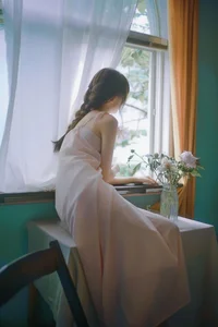 Aesthetic Sunset Portraits: Kan Bu Qing Xiao Gui in YiTuYu Art Language Vol.9137 – Capturing the Magic of Golden Hour Photography-24