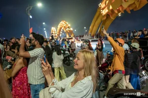 Spectacular Lunar New Year Fireworks Display: Celebrating the Year of the Horse with Vibrant Pyrotechnics and City Skyline Views-9