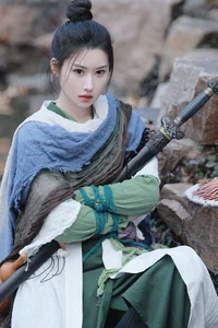 Elegant Traditional Chinese Aesthetic Photography: Art Language Vol.9375 Yi Zhan Bai Cha Qing Huan Collection-14