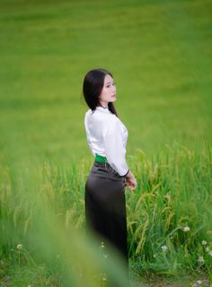 Vietnamese Cultural Beauty: Girl in Traditional Attire-6