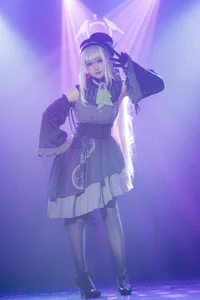 The Enchanting Idol Charm of Sakurako Utazumi by Lunananya - Blue Archive-1