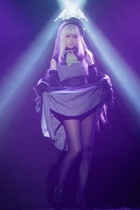 The Enchanting Idol Charm of Sakurako Utazumi by Lunananya - Blue Archive-9