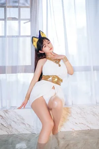 Sakurai Ningning: The Ethereal White Cat Girl Cosplay Aesthetic-18