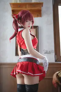 Coser Mime as Marine: Captivating Cosplay Photo Set (24P)-9