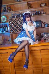 Elegant Maid Aesthetics by Coser Jiu Qu Jean as Kasumigaoka Utaha-19