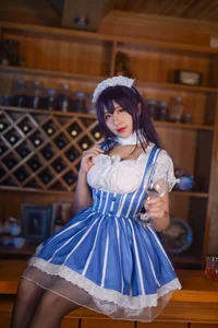 Elegant Maid Aesthetics by Coser Jiu Qu Jean as Kasumigaoka Utaha-14