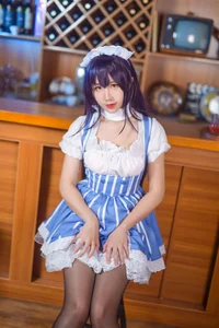 Elegant Maid Aesthetics by Coser Jiu Qu Jean as Kasumigaoka Utaha-9