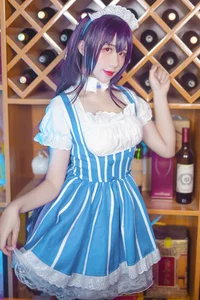 Elegant Maid Aesthetics by Coser Jiu Qu Jean as Kasumigaoka Utaha-11