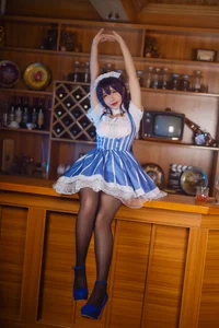Elegant Maid Aesthetics by Coser Jiu Qu Jean as Kasumigaoka Utaha-2