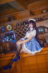 Elegant Maid Aesthetics by Coser Jiu Qu Jean as Kasumigaoka Utaha-30