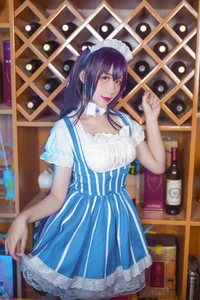 Elegant Maid Aesthetics by Coser Jiu Qu Jean as Kasumigaoka Utaha-1