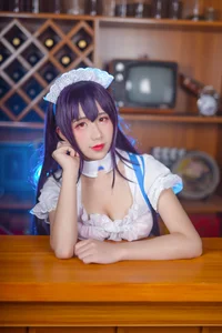Elegant Maid Aesthetics by Coser Jiu Qu Jean as Kasumigaoka Utaha-12
