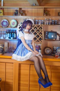 Elegant Maid Aesthetics by Coser Jiu Qu Jean as Kasumigaoka Utaha-26