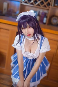 Elegant Maid Aesthetics by Coser Jiu Qu Jean as Kasumigaoka Utaha-17