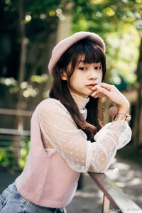 Elegant Campus Fashion: Ruoying’s Sophisticated Urban Style at the University of Science and Technology Beijing (USTB) with Chic Black Stockings-4