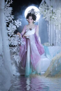 A Ming's Ethereal Elegance: A Visual Poem by YiTuYu Art Language Vol.9073-6